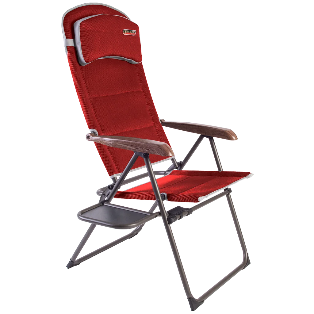 Elite Bordeaux Pro Recline Chair With Side Table