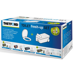 Thetford Cassette Toilet Fresh Up Kit C500 with Seat & Tank - 90558127