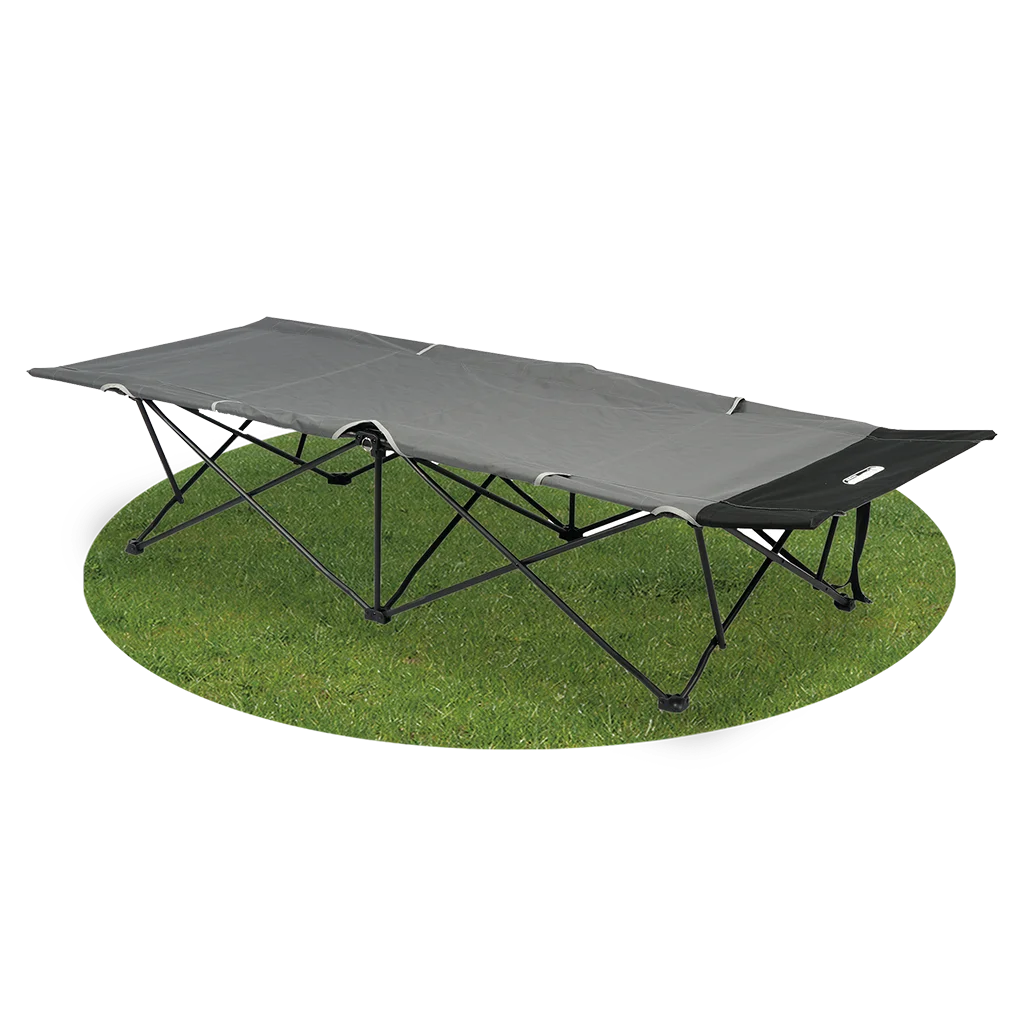 Autograph Norfolk High Camp Bed (Black Edition)  -Motorhome / Camping
