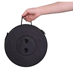 Quest Black Portable Telescopic Stool - Camping