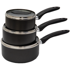Quest Saucepan Set x 3