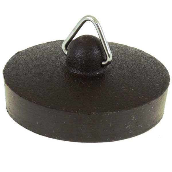 AG Black Sink Plug 1 1/4"
