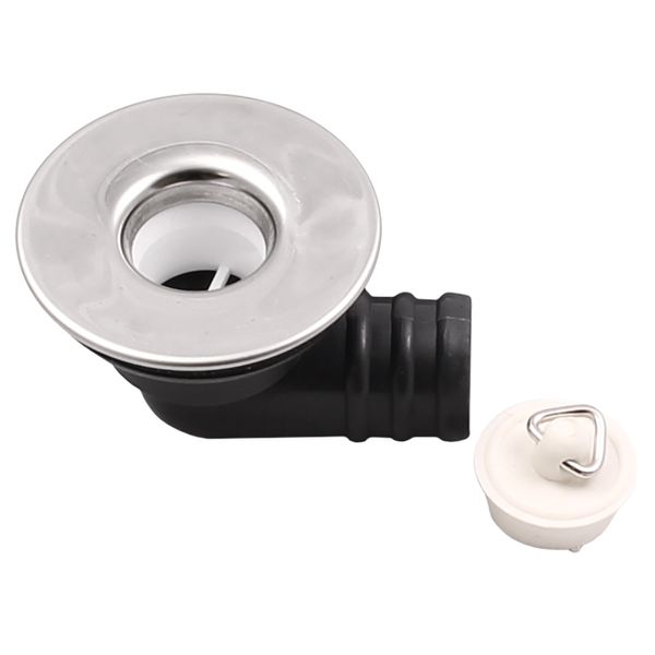 3/4" Angled Waste Outlet