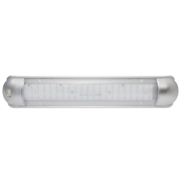 AAA Silver Strip Light Warm LED (60) with Switch 10-30V - 01808-WSL