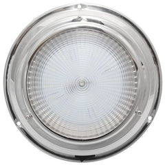 AAA 12V Stainless Dome Light Natural White LED 168mm 5" Dome  - 00550-SLD