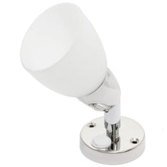 AAA LED Adjustable Reading Light Frosted Shade 10-30V -  00926-SSD
