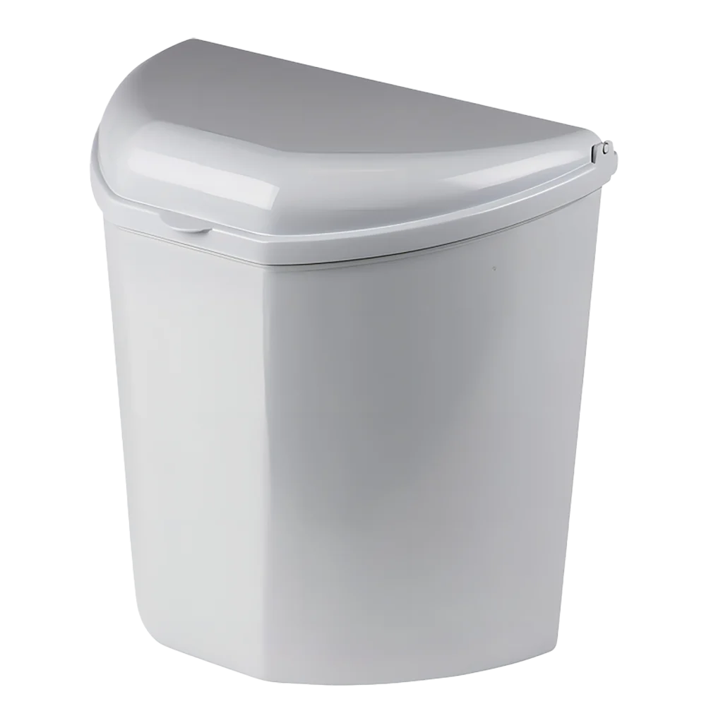 Liberty 10L Door or Wall Pillar Bin