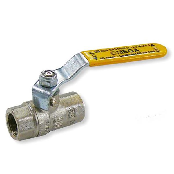 AG Gas Ball Valve 1/2" BSP Female Ports with Long Handle - BV12TOPL 1/2" GBA