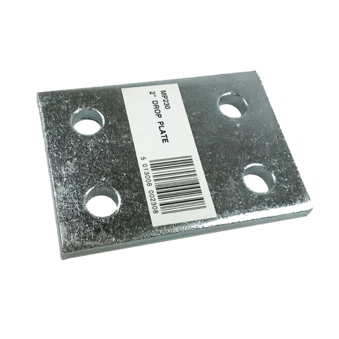 Maypole 2″ (52mm) 4 Hole Drop Plate ( Lower Towball Height )