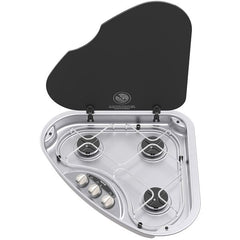 Thetford Series 330 Triangle LPG Hob Right Hand 12V Ignition - SHB33094-SP