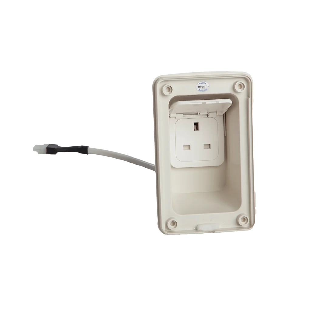 Whale Mains Electric Single UK Outlet Easi-Slide Socket SO3000B