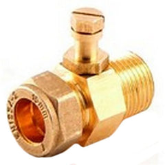 Inline Test Point 1/2" Male to 22mm Gas Fitting