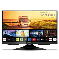 Cello 19" Smart WebOS 12V/230V Traveller TV with Perfect Pitch - C1924WSTRAV