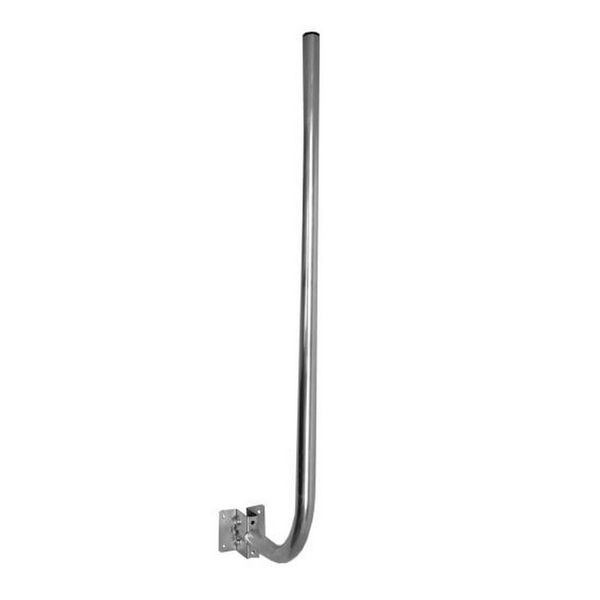 J Pole Aluminium TV Ariel Mount 3ft