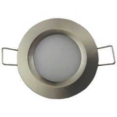 Slim Nickel LED Downlight for Recess Mount (Cool White/Touch Dimmable) - ALDRDCW
