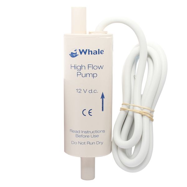 Whale High Flow Inline Booster Pump 14LPM 12V - GP1692