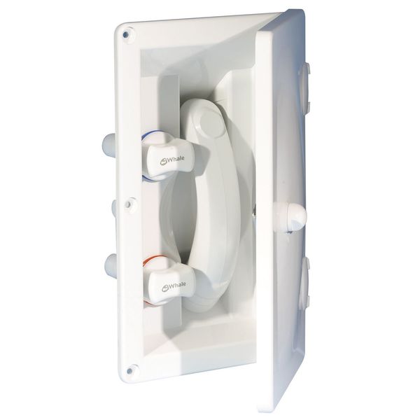 Whale Elegance Exterior Shower with Lockable Cover Included - RT2662B