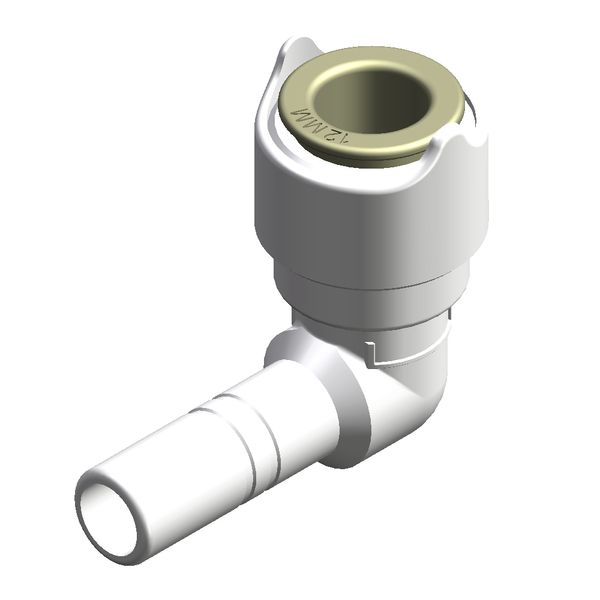 Whale Stem Elbow 12mm - WU1222B