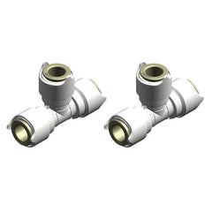 Whale Quick Connect Equal Tee 15mm (Pack of 2) - WX1502