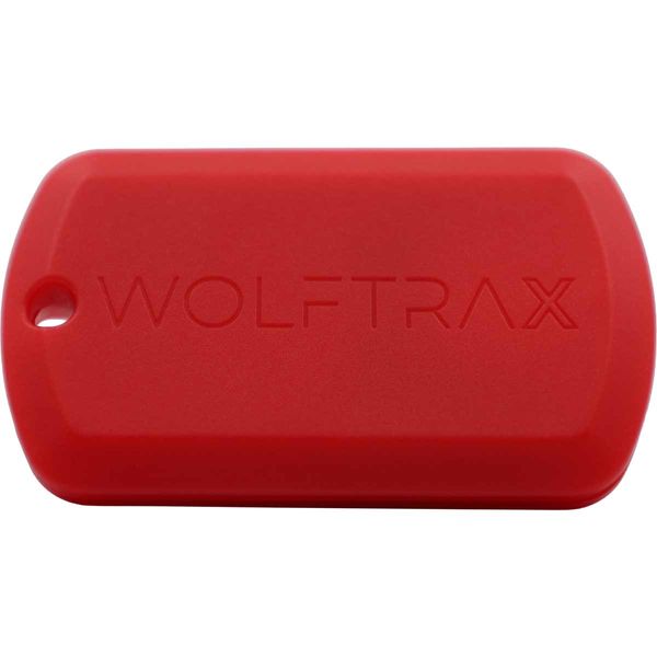 Wolftrax Tag Tracker (Single / Red)