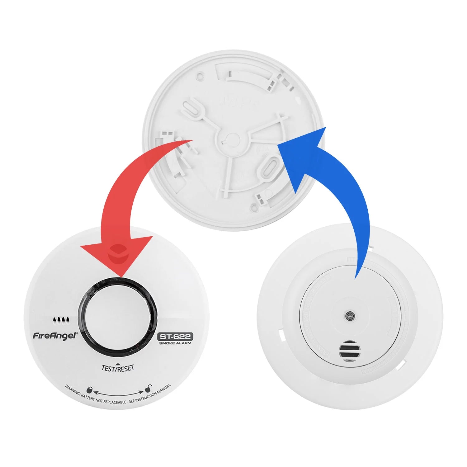 FireAngel Thermoptek Smoke Alarm ST-622