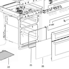Thetford SCK421XX-K1520 Oven Door Seal