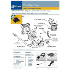 Whale Mk5 Universal Manual Bilge Pump - BP0510